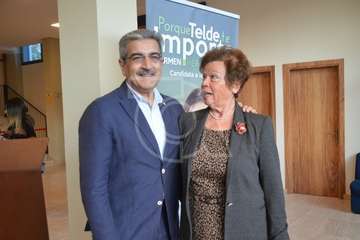 Nueva Canarias llena el aforo en la presentación de su candidatura al Ayuntamiento de Telde (Foto TA)